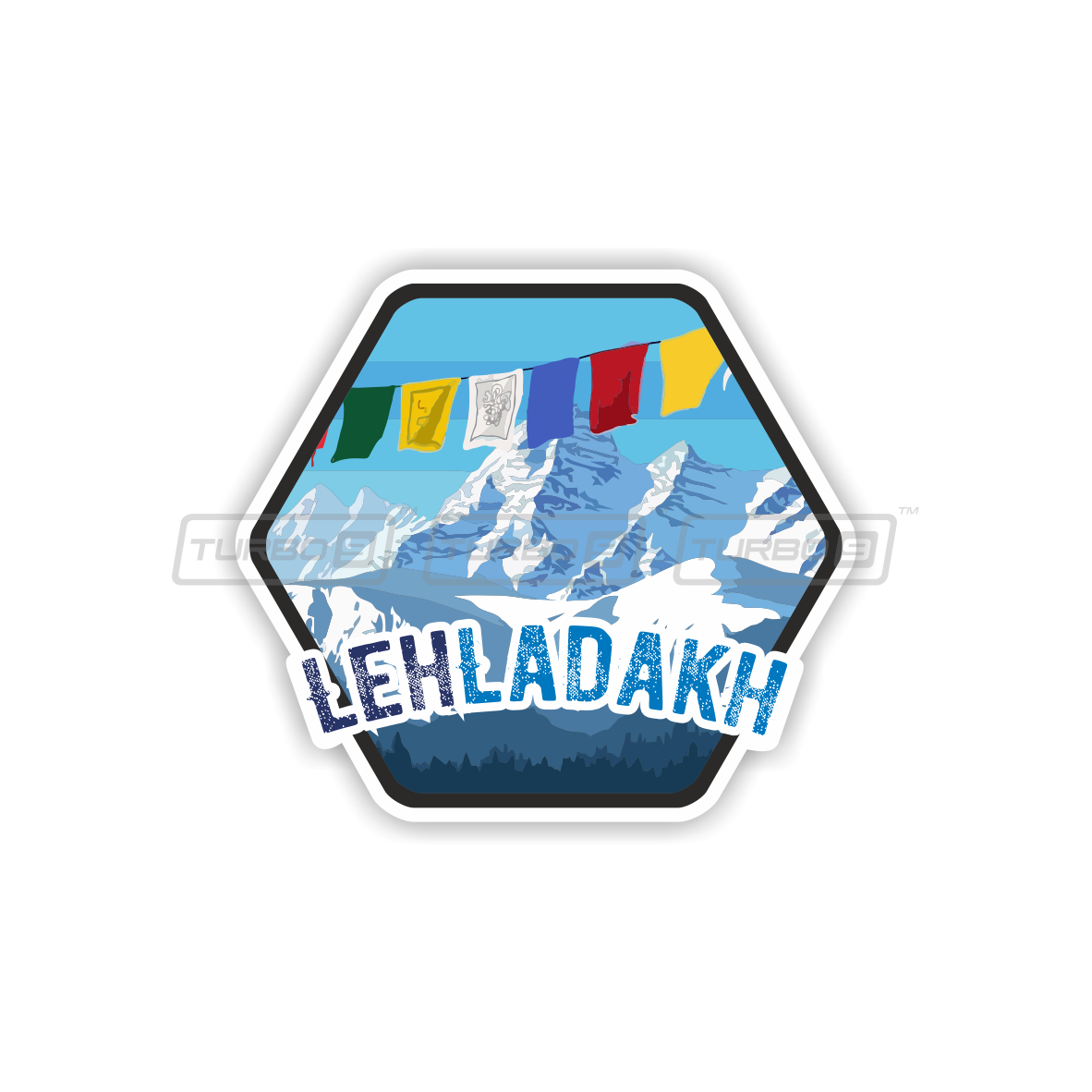 LEH LADAKH BIKE STICKER
