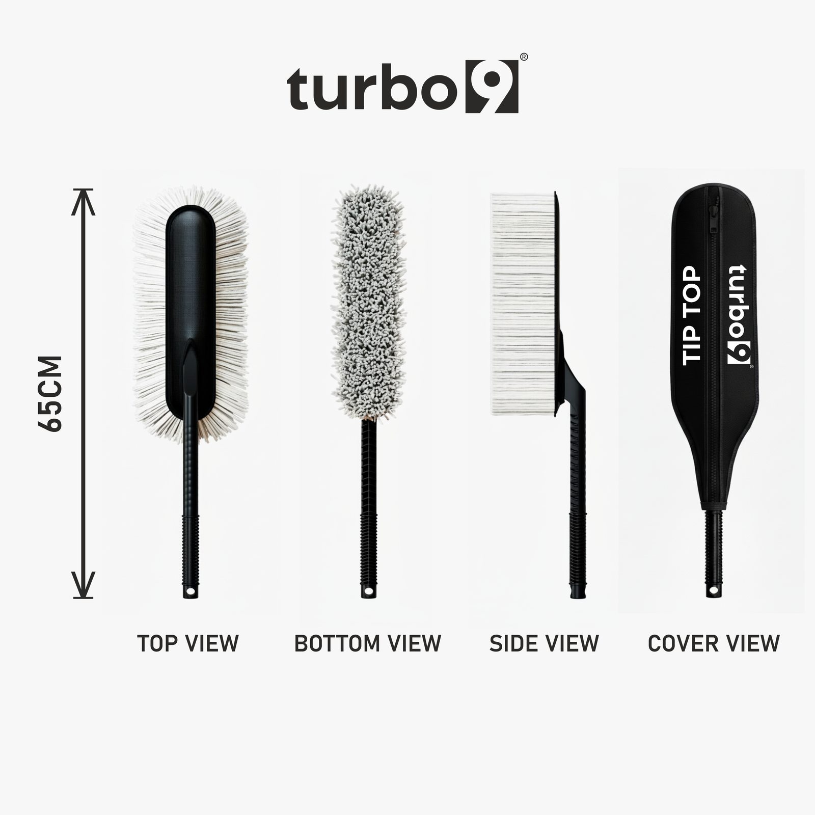 TURBO9 TIP TOP Car Duster (with Ceramic Wax infused fibres) - Image 3