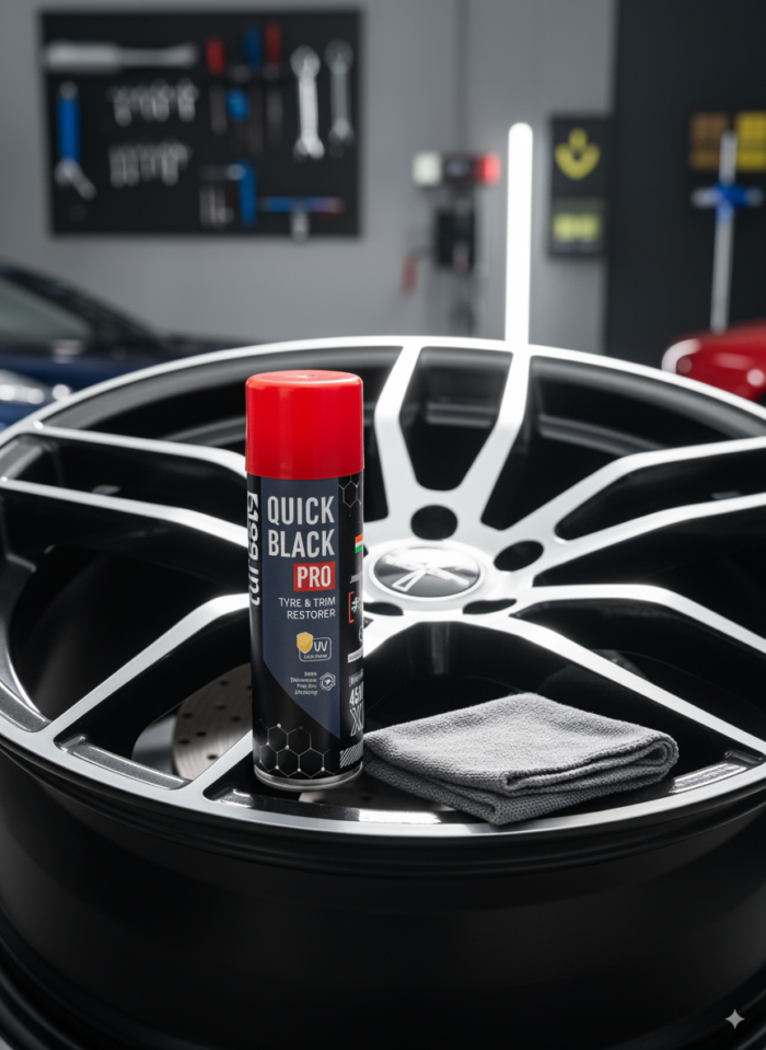 TURBO9 Tyre & Trim Restorer Spray Coating - Image 2