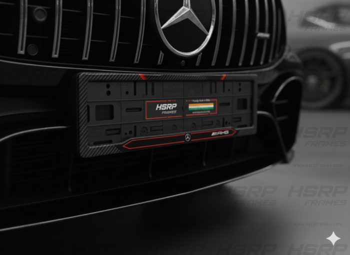 Premium HSRP Car Number Plate 3D Gel Frames - Image 4
