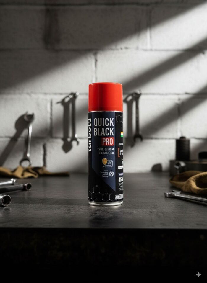 TURBO9 Tyre & Trim Restorer Spray Coating - Image 4